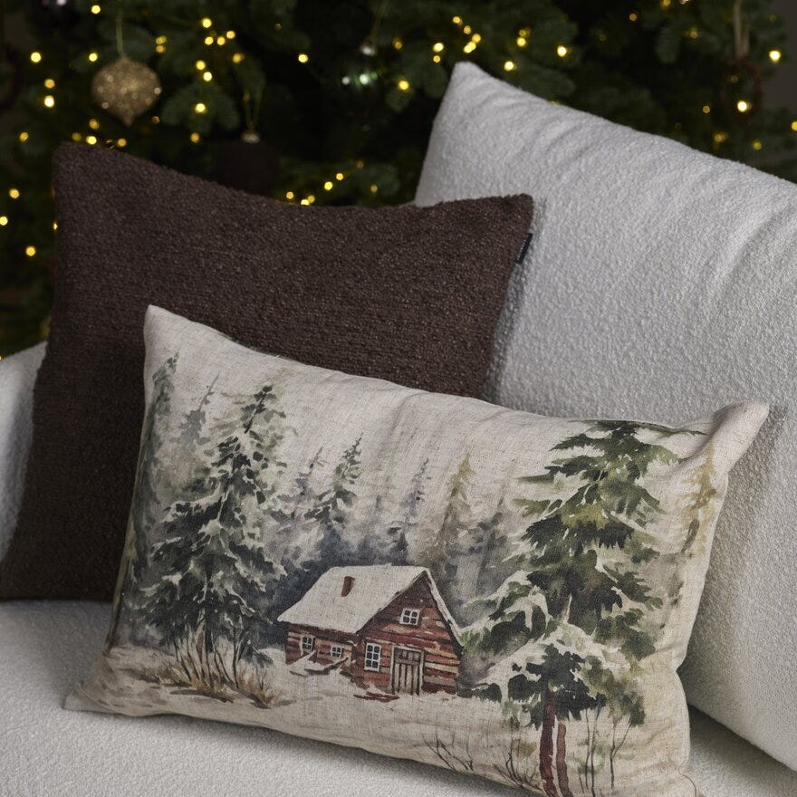 Jakobsdals WINTER BREEZE Pynteputetrekk 40x60 cm i Grønn