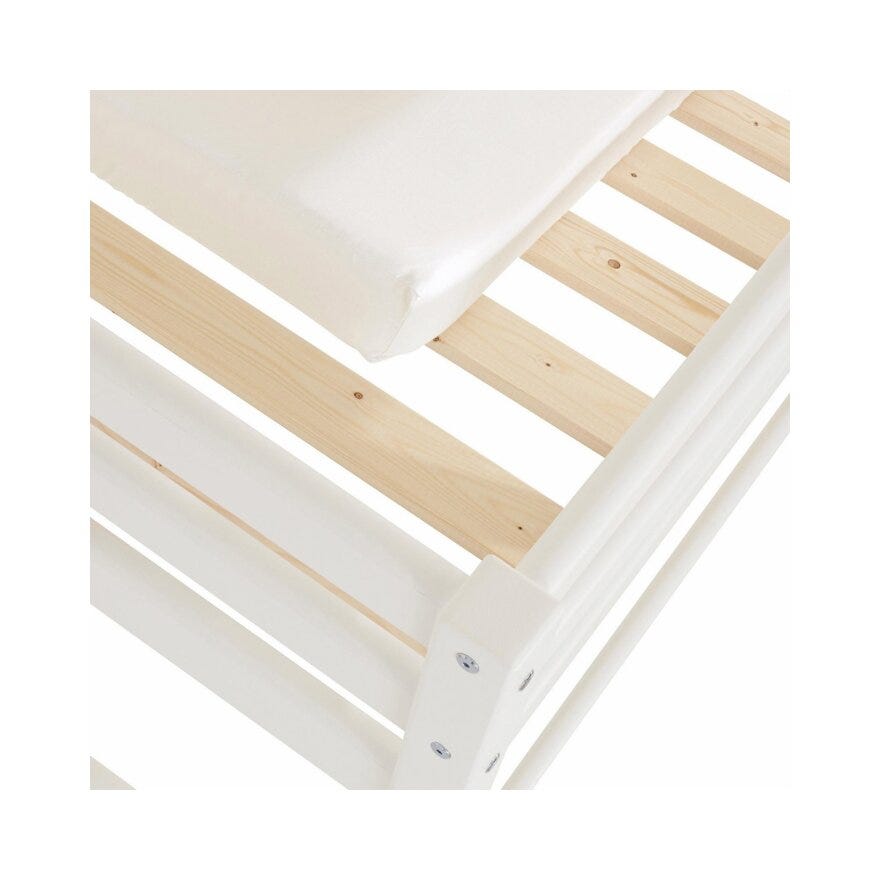 Hoppekids ECO ONE Barneseng junior 70x160 cm i Hvit