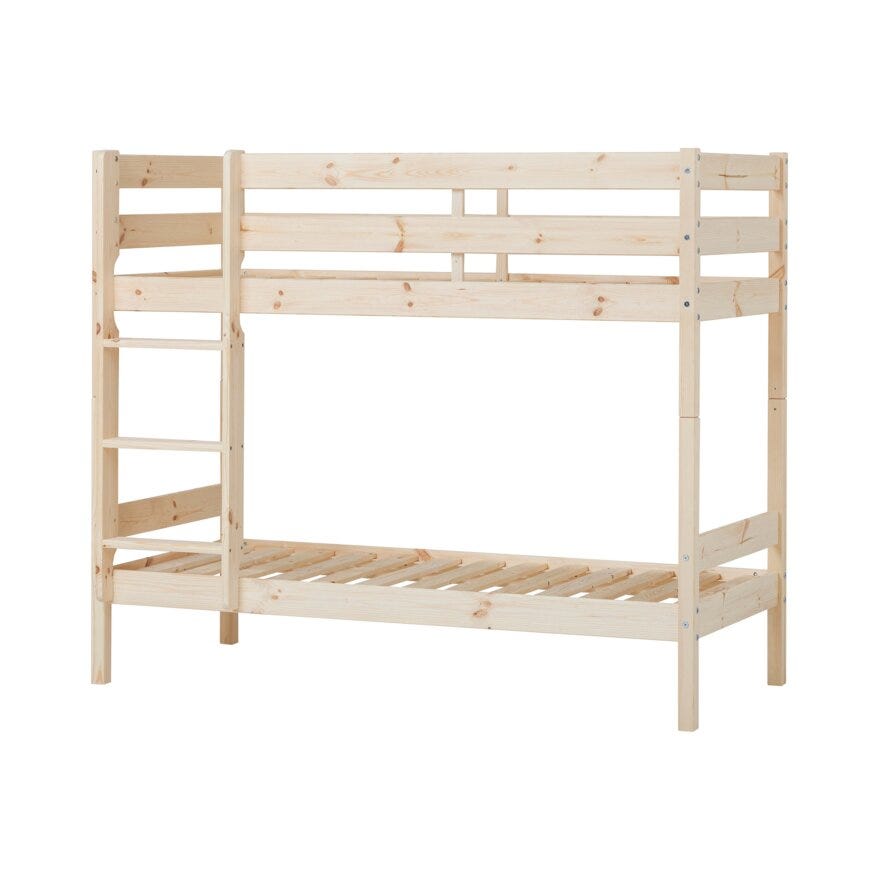 Hoppekids ECO ONE Køyeseng 70x160 cm i Beige/natur