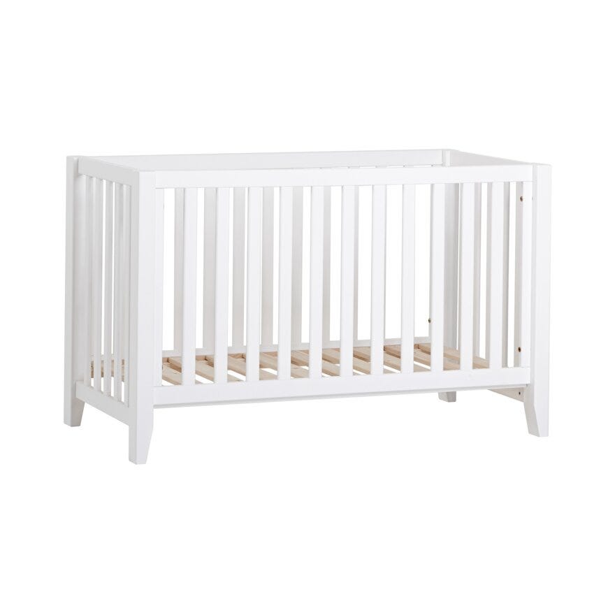 Hoppekids ECO ONE Sprinkelseng 60x120 cm i Hvit