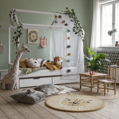 Eco One barneseng hus 70x160