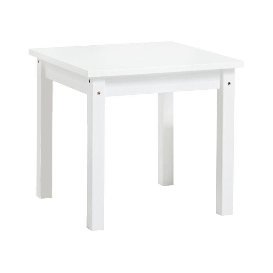 Hoppekids ONE Barnebord 50x50 cm i Hvit