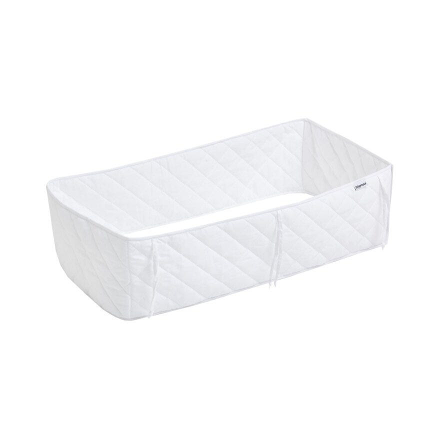 Hoppekids ONE Sengekant 60x120 cm i Hvit