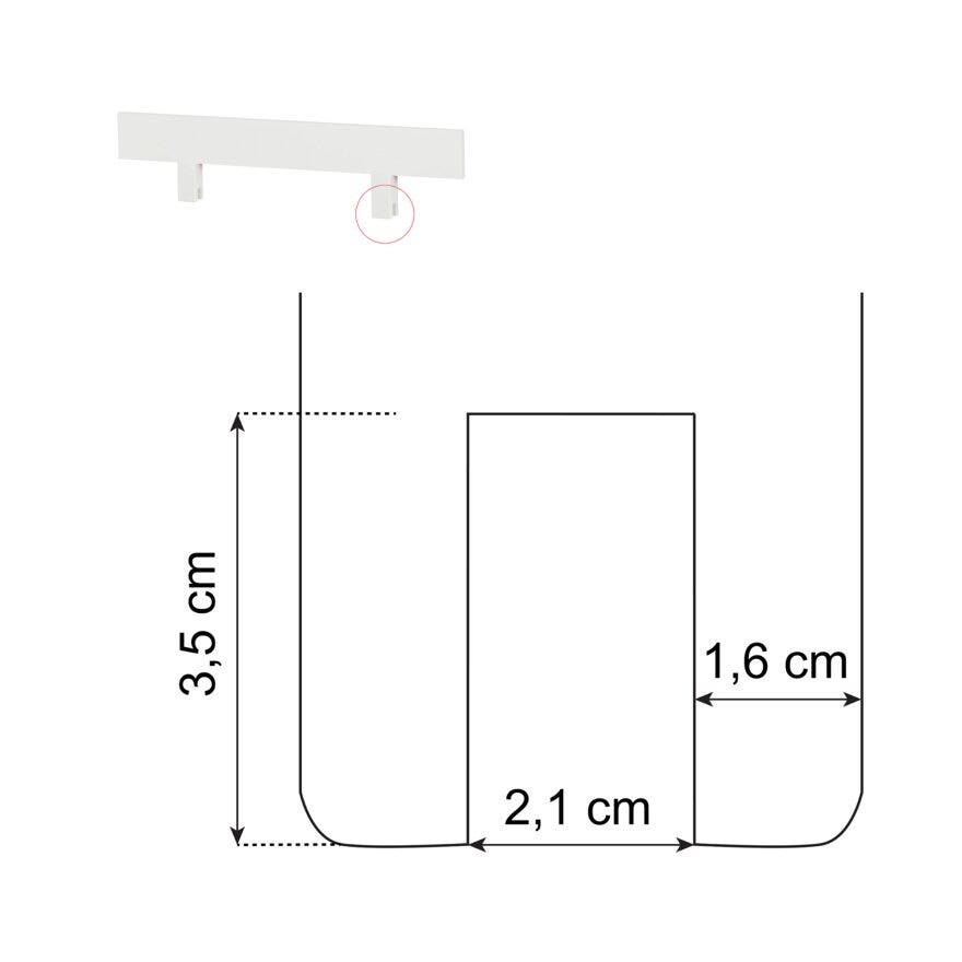 Hoppekids ONE Sengehest B:100 cm