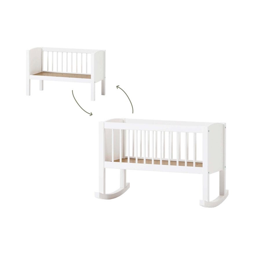 Hoppekids ONE Vugge 40x80 cm i Hvit