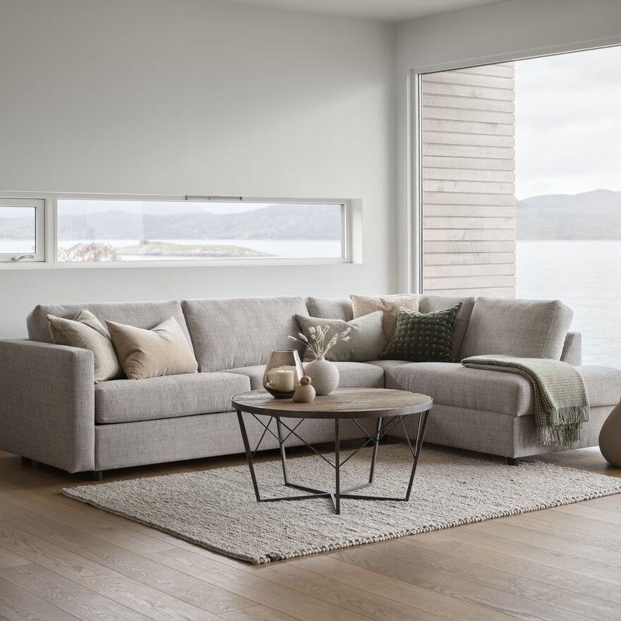 Hovden DISCOVERY Sovesofa i Beige/natur