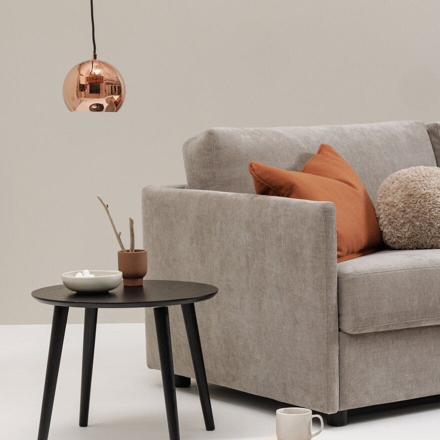 Hovden DISCOVERY 3,5 seter i Beige/natur