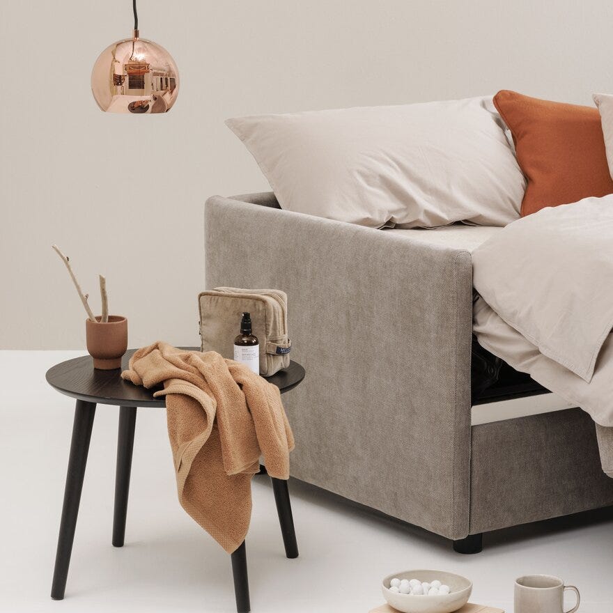 Hovden DISCOVERY 3,5 seter i Beige/natur