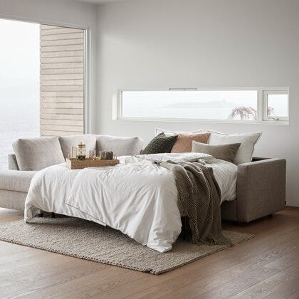 Discovery sovesofa med endeavslutning