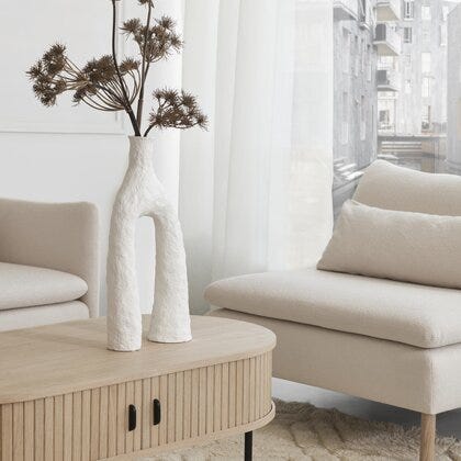 Tilts vase H52
