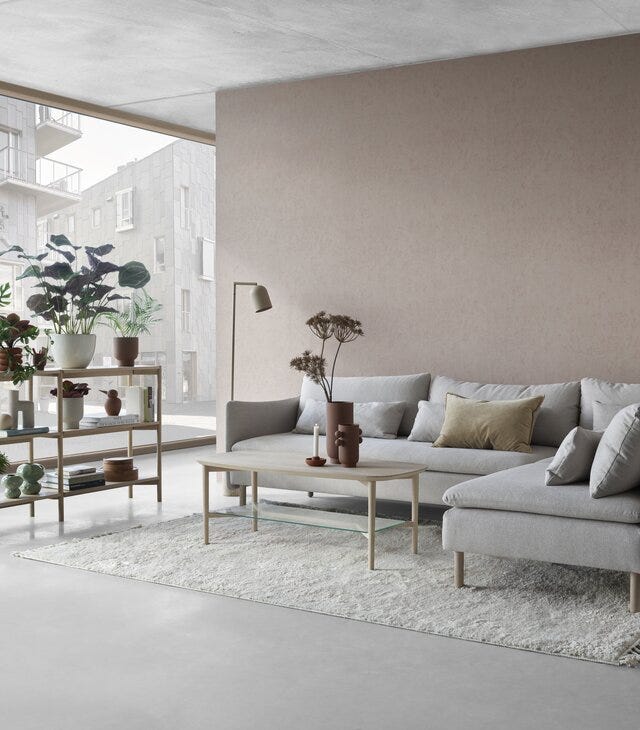 Hovden IDYLL Hjørnesofa i Beige/natur