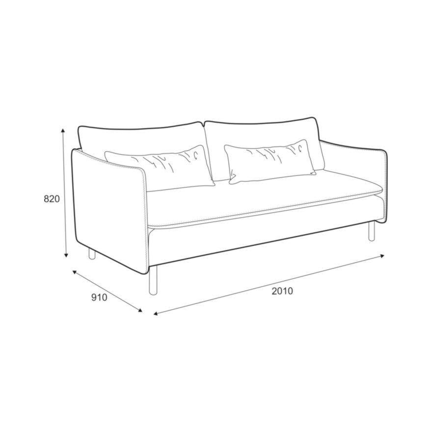 Hovden IDYLL 3 seter i Beige/natur
