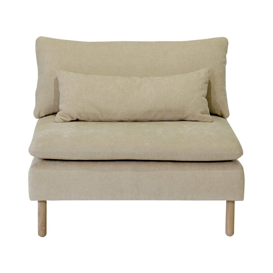 Hovden IDYLL Stolmodul uten armlene i Beige/natur