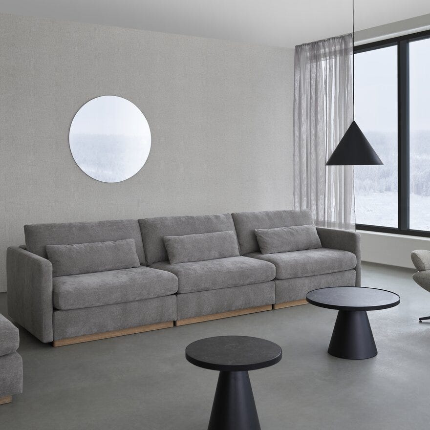 Brunstad SPLIT Hvilestol i Beige/natur