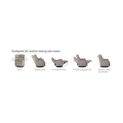 Amanda recliner medium