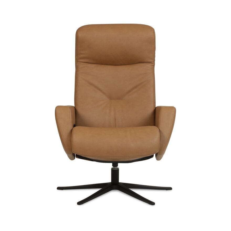 Select ASTRA Hvilestol med fotskammel i Beige/natur