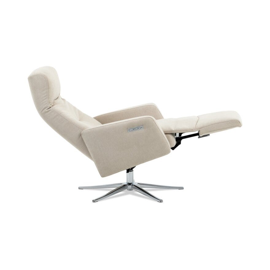 Select ASTRA Hvilestol med fothviler med motor i Beige/natur