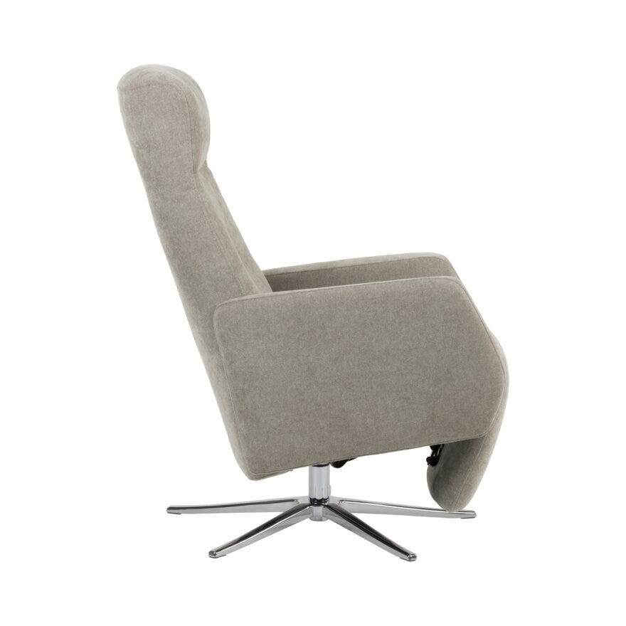 IMG ASTRA Hvilestol med fothviler i Beige/natur
