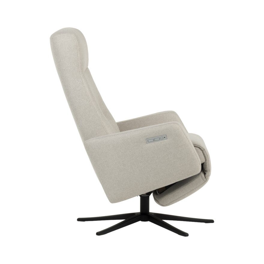 IMG ASTRA Hvilestol med fothviler i Beige/natur