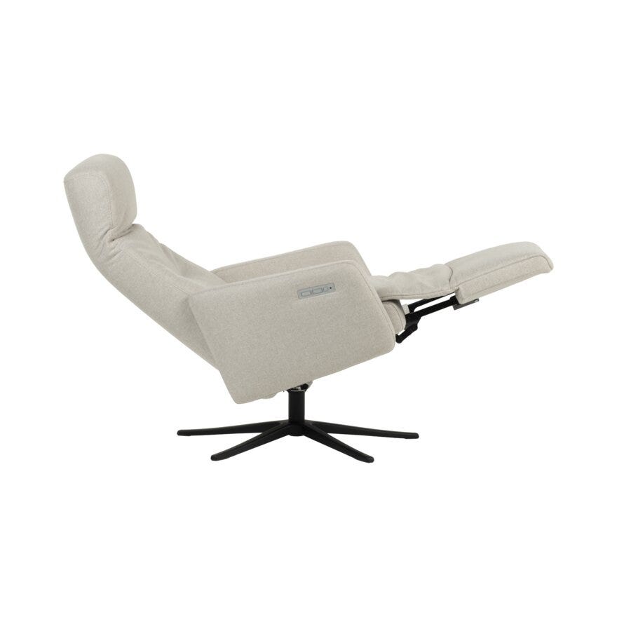 IMG ASTRA Hvilestol med fothviler i Beige/natur