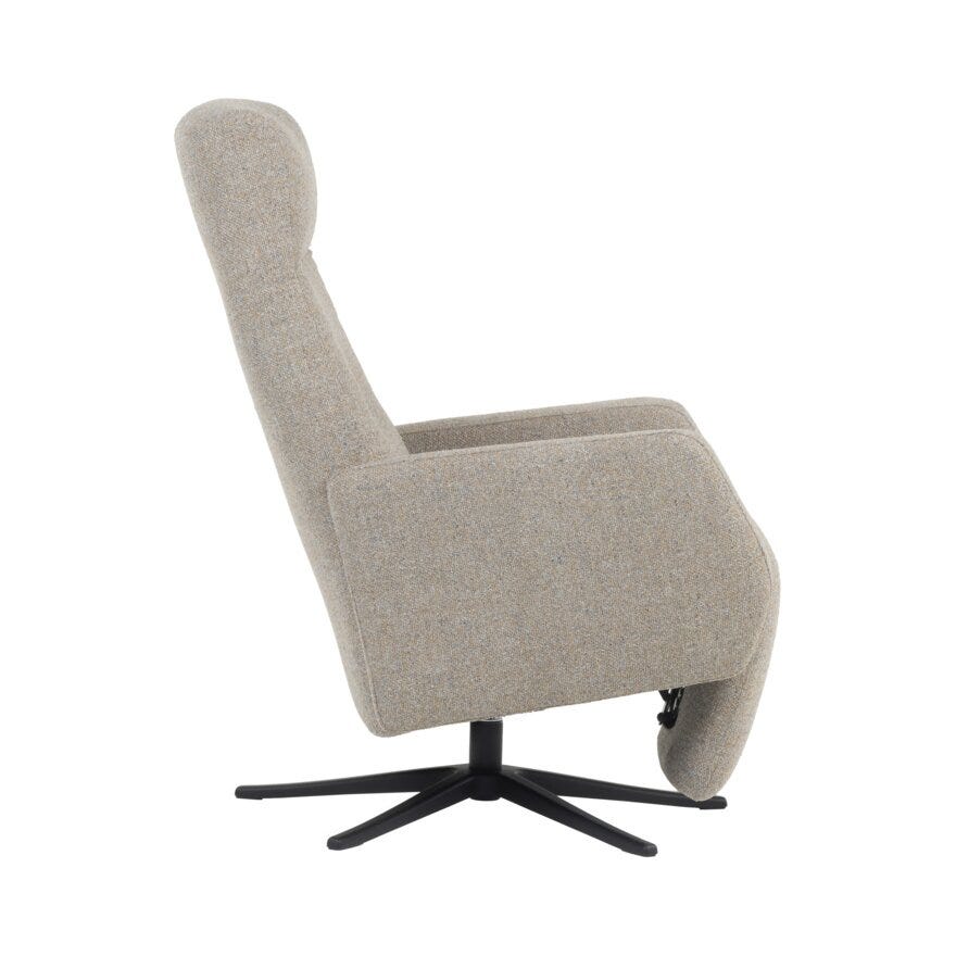 IMG ASTRA Hvilestol med fothviler i Beige/natur