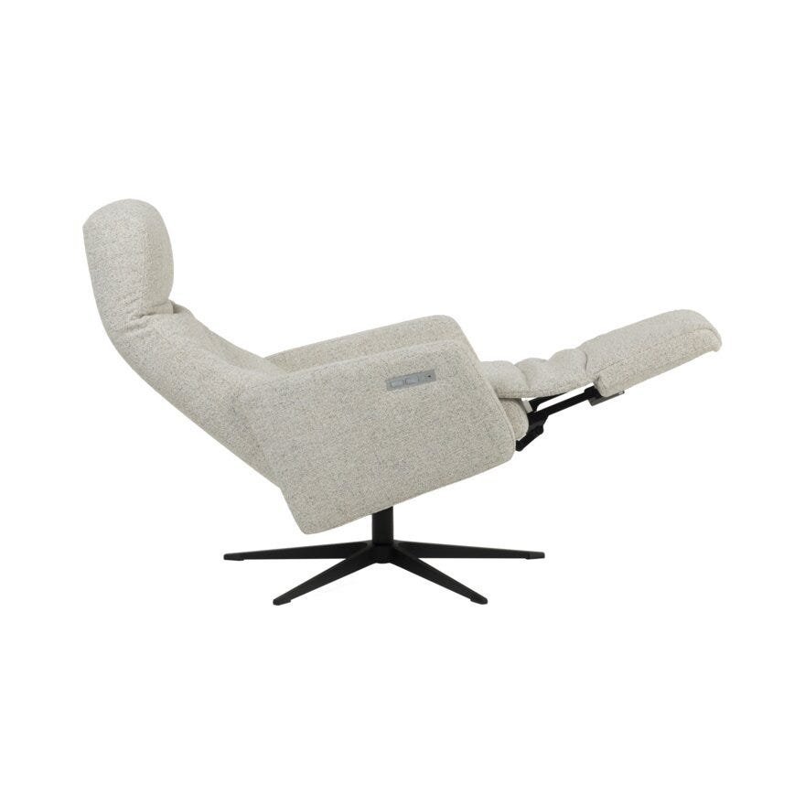 IMG ASTRA Hvilestol med fothviler i Beige/natur