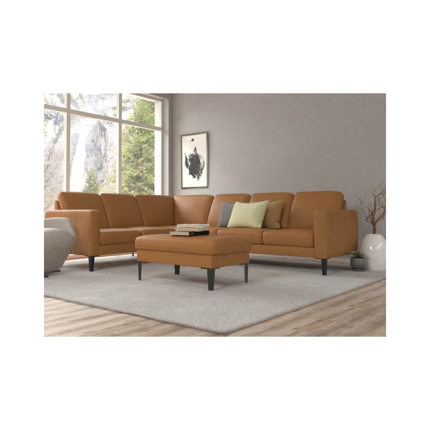Select MELBY Hjørnesofa i Beige/natur