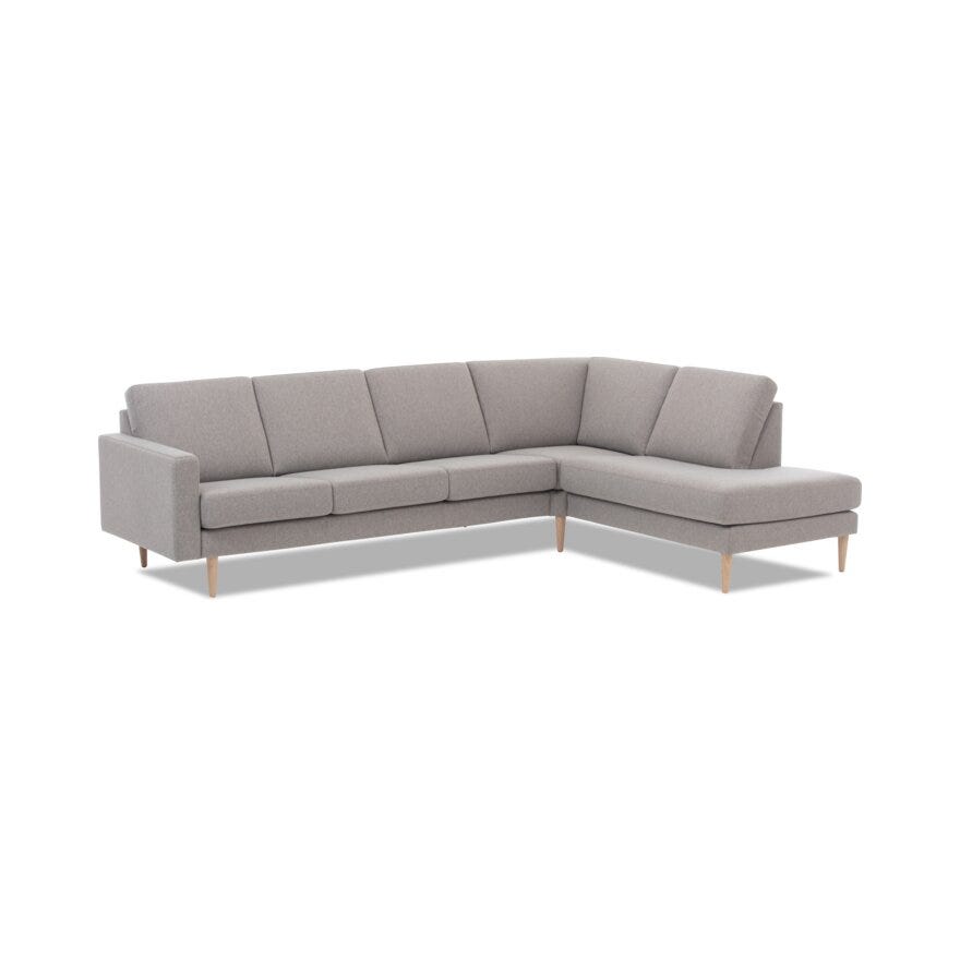 Select MELBY Hjørnesofa i Beige/natur