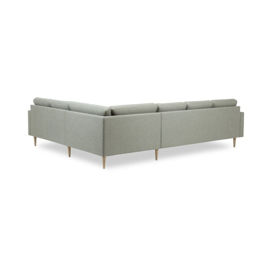 MELBY Hjørnesofa i Beige/natur