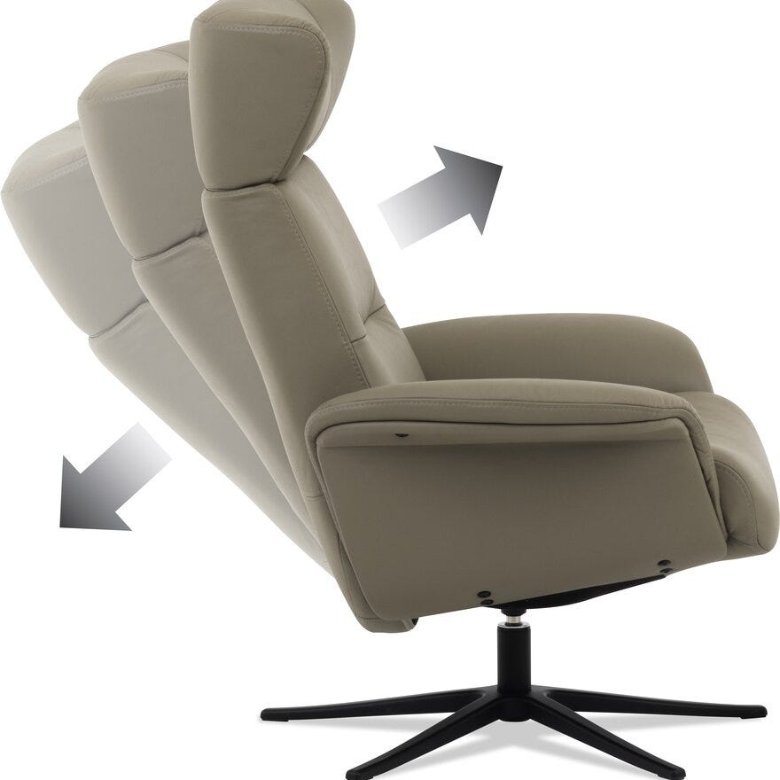 IMG TAYCAN Hvilestol i Beige/natur