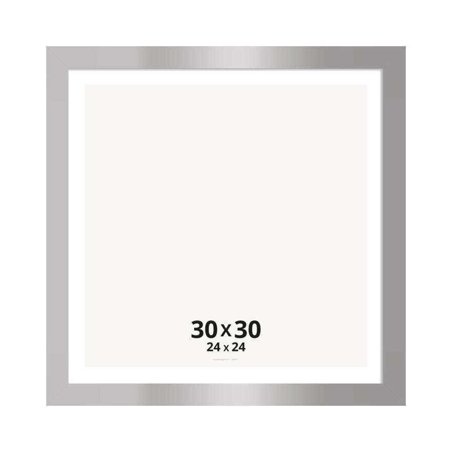 KØBENHAVN Bilderamme 30x30 cm i Grå