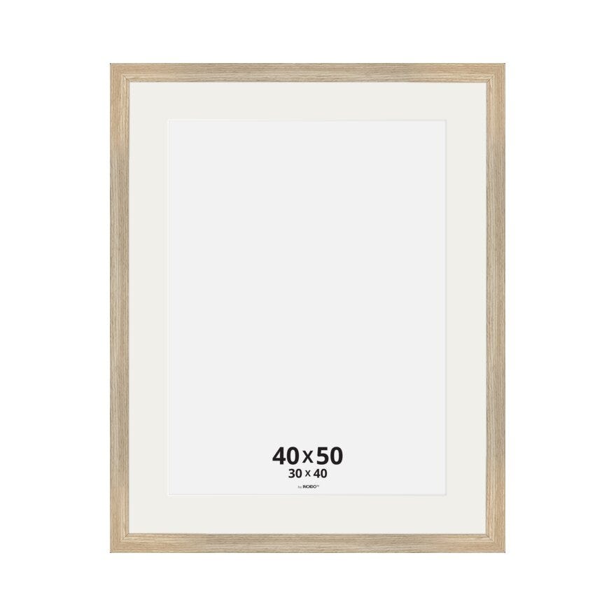 HELSINKI Bilderamme 40x50 cm i Beige/natur