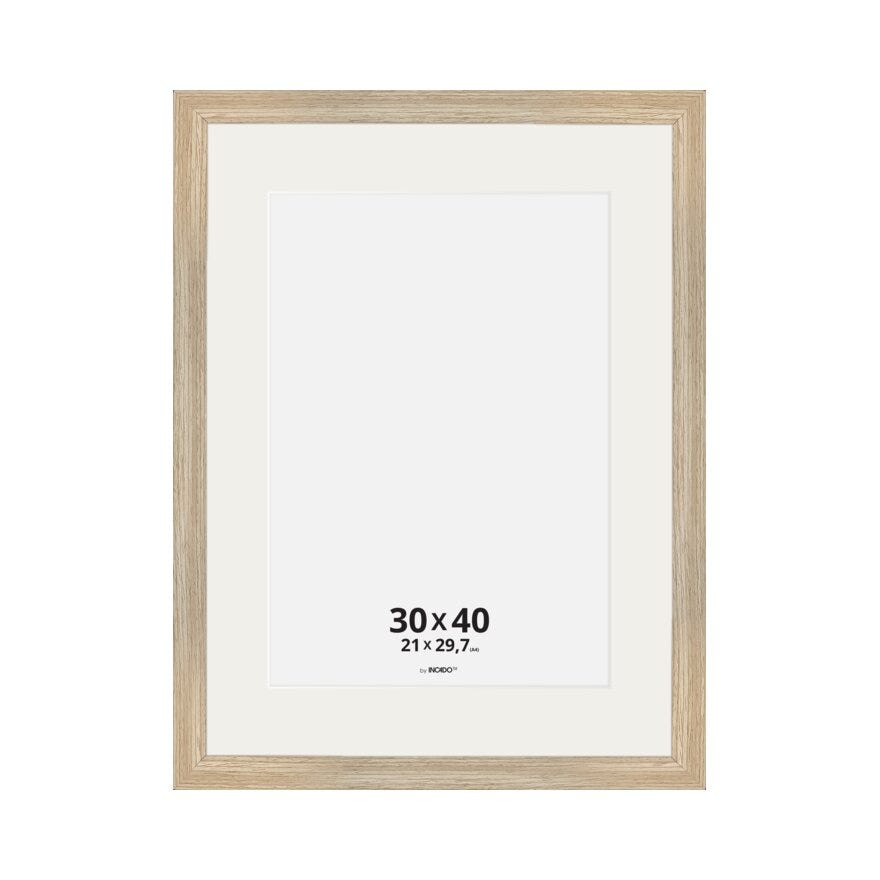 HELSINKI Bilderamme 30x40 cm i Beige/natur