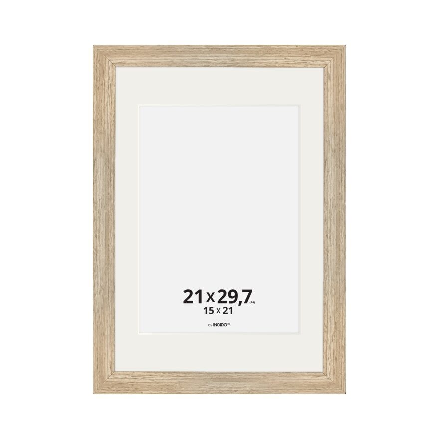 HELSINKI Bilderamme 21x29 cm i Beige/natur