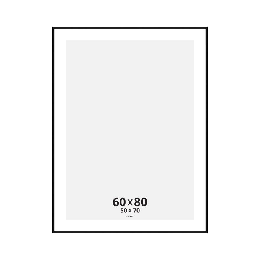 MILANO Bilderamme 60x80 cm i Svart