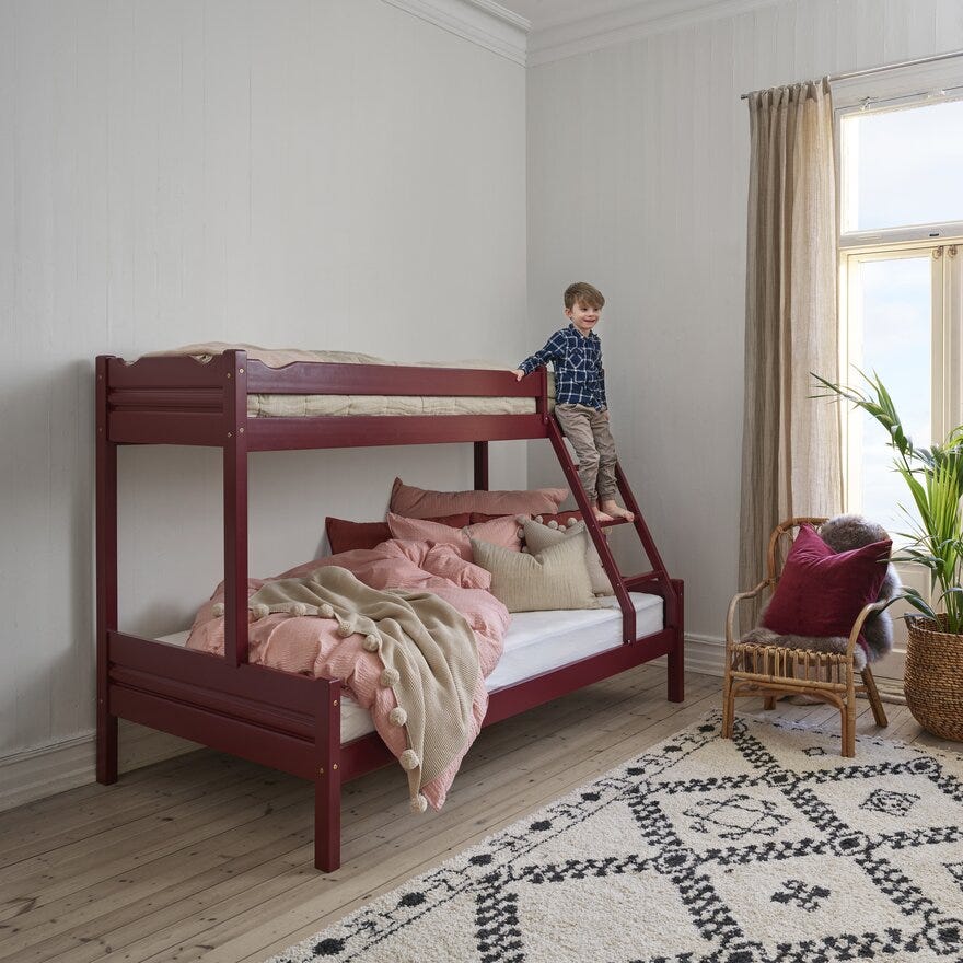 GJENDE Familiekøye 120/75x200 cm i Beige/natur