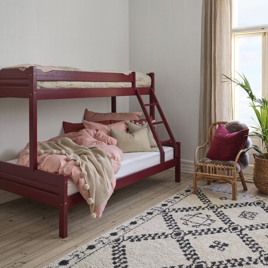 GJENDE Familiekøye 120/75x200 cm i Beige/natur