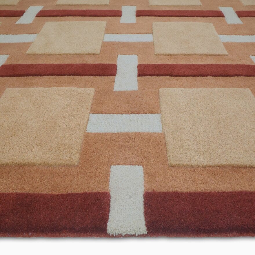 AURA Teppe 200x290 cm i Rosa
