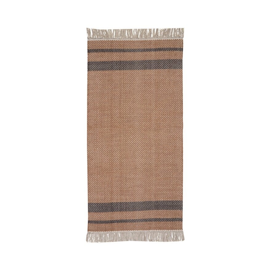 CARLY Rye 70x130 cm i Brun