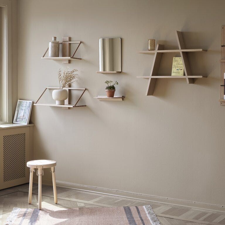 CARLY Rye 70x230 cm i Brun