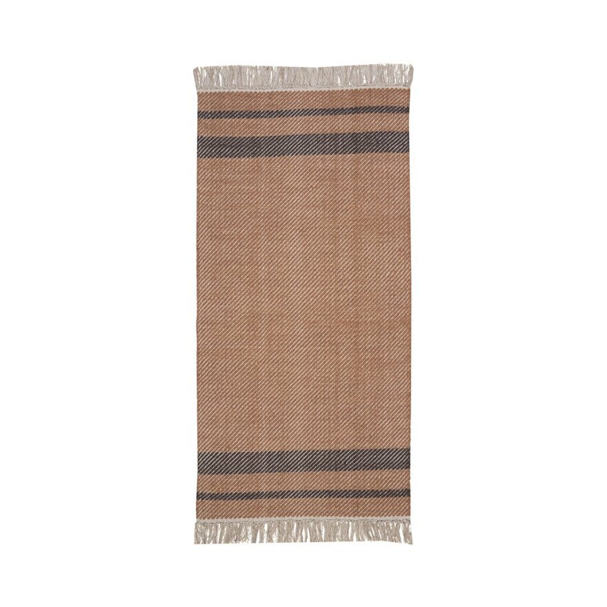 CARLY Rye 70x230 cm i Brun