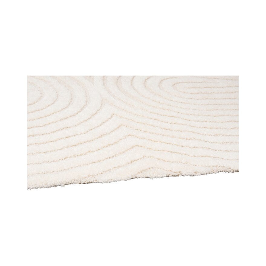 DEVINE Teppe 200x290 cm i Hvit