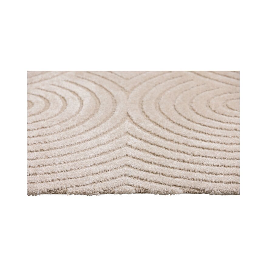 DEVINE Teppe 160x230 cm i Beige/natur