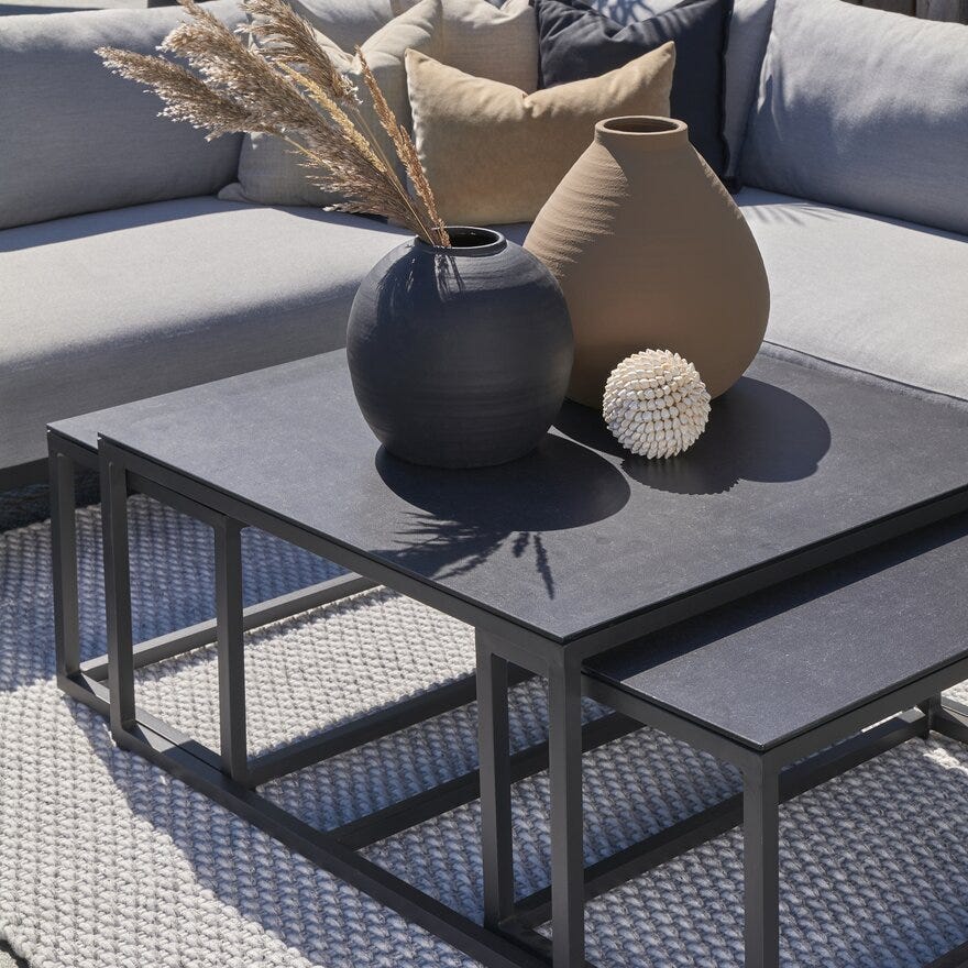Signature Collection By Halvor Bakke GARDEN Sofabord 90x90 cm i Grå