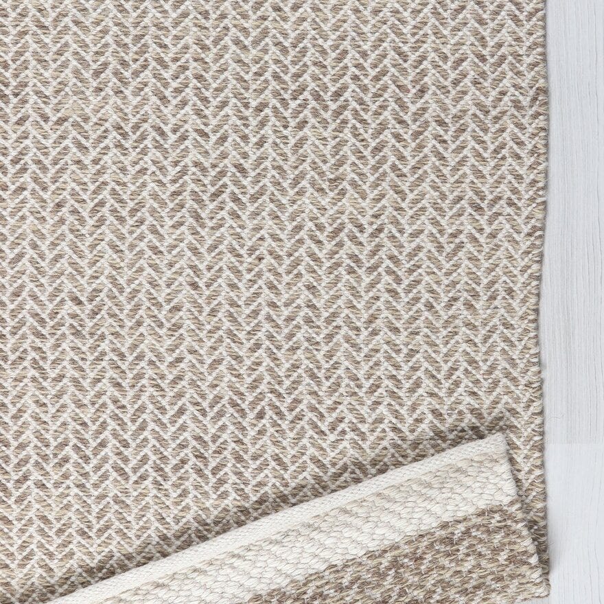 GJENDE Løper 70x130 cm i Beige/natur