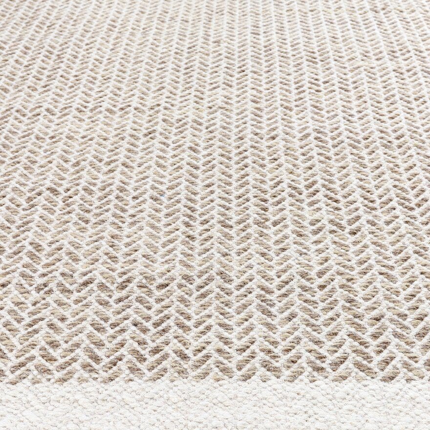 GJENDE Løper 70x130 cm i Beige/natur