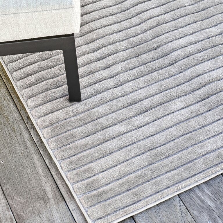 KORSIKA Uteteppe 160x230 cm i Grå