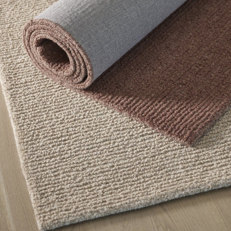 ROSSA Teppe 160x230 cm i Beige/natur