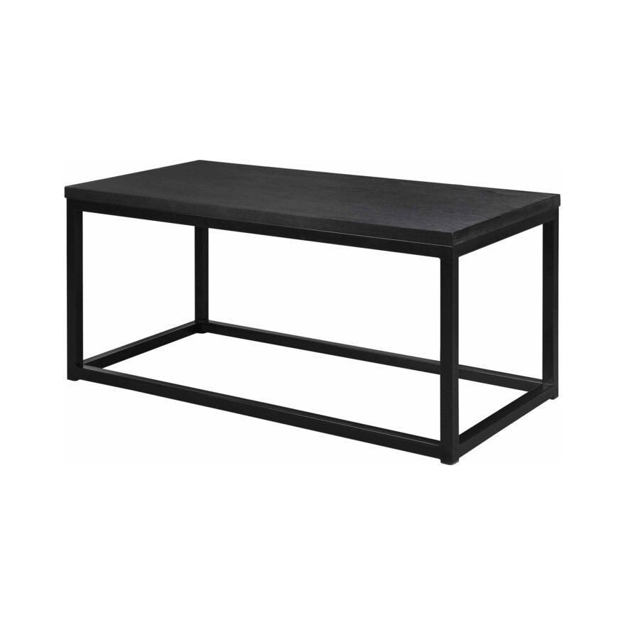 ACERO Sofabord 50x100 cm i Svart