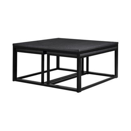Acero sofabordsett 100x100